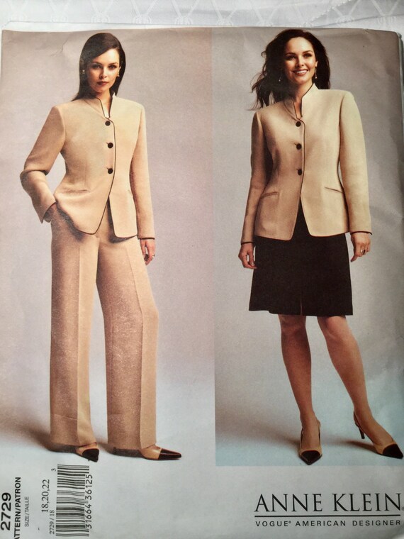 anne klein suits plus size