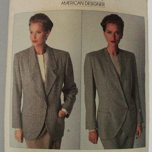 Vogue 2393 Calvin Klein free shipping US jacket 6-8-10
