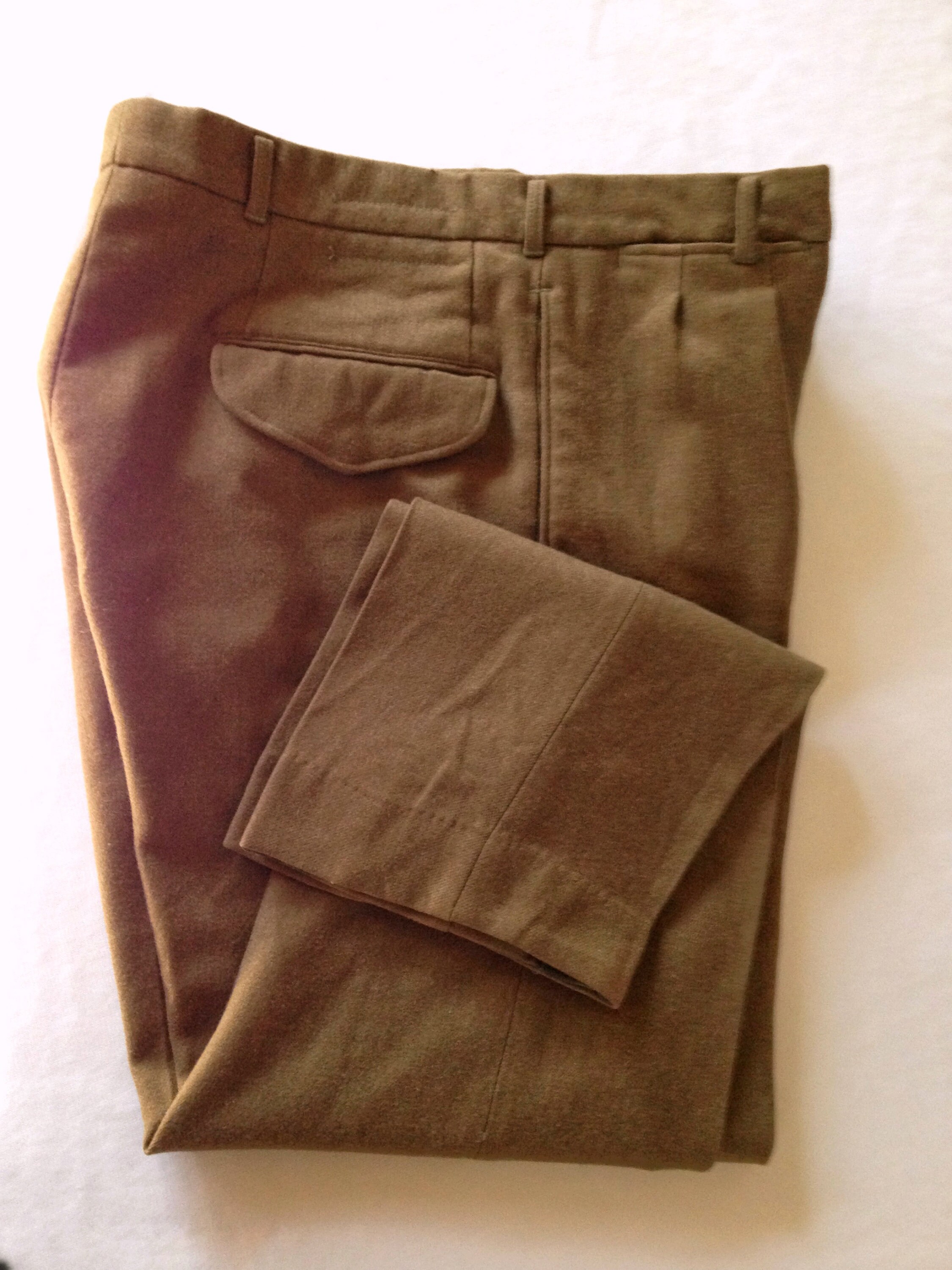 Vintage Australian Military Wool Pants 