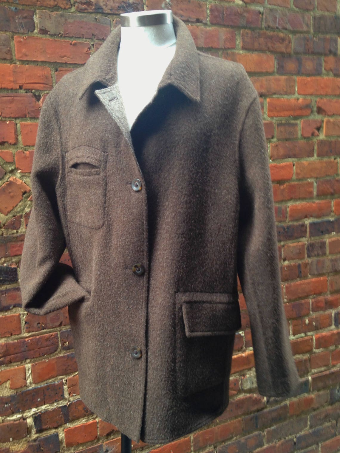 SALE Daniel Cremieux Wool Alpaca Unisex Jacket Reversible - Etsy