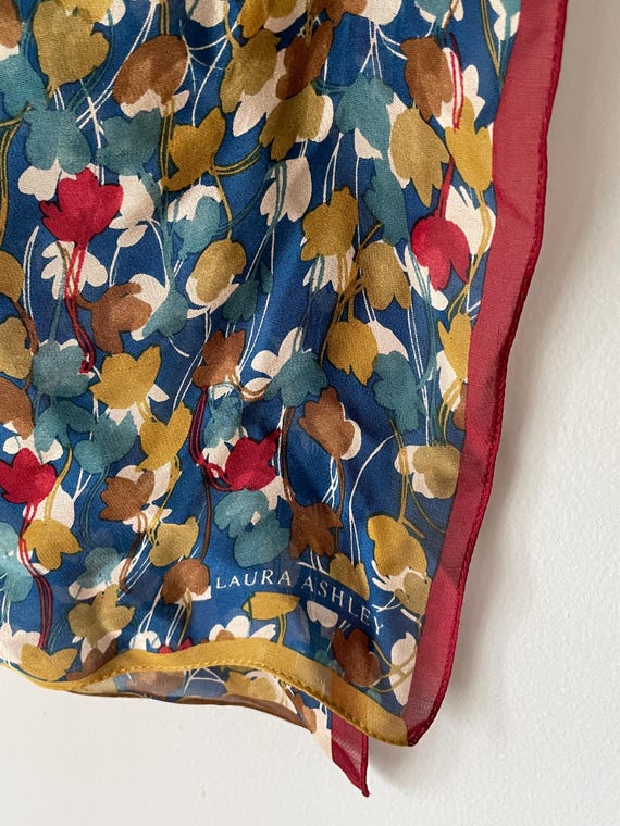 Coordinated scarf set, Vera color block and Laura… - image 5