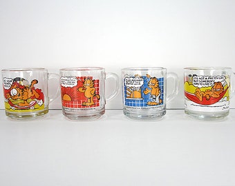 Cartoon glass | Etsy