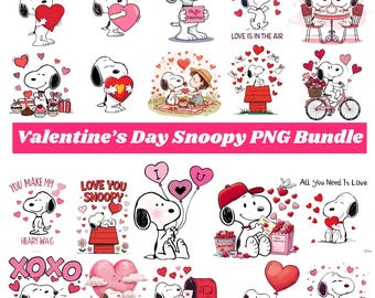 Snoop Valentine's Day PNG , Cartoon Dog Png Sublimation Designs, Cute Snoopy Love PNG, Valentine Shirt Sublimation,Valentines Day Snoopy Png