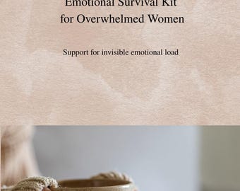 Emotional Survival Kit for Overwhelmed Women