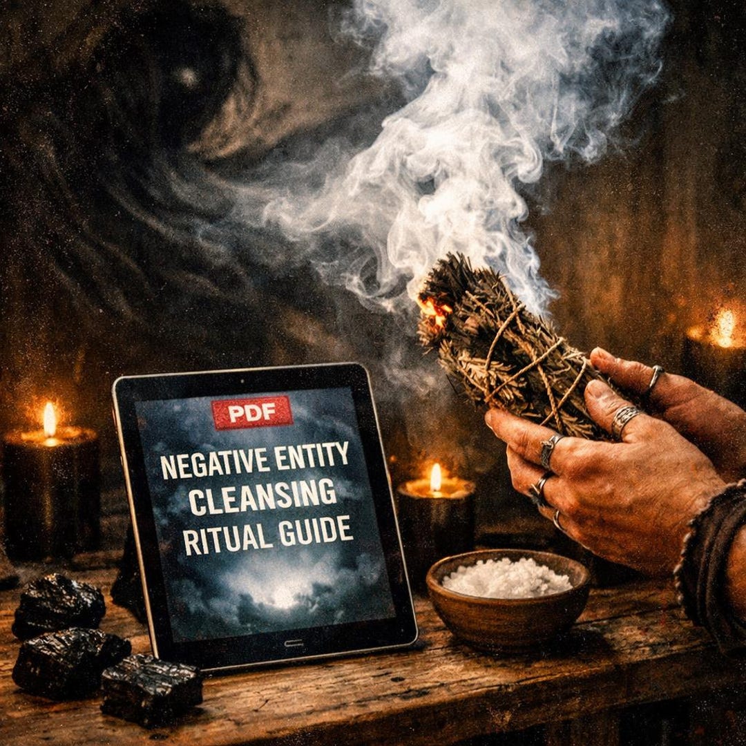 Negative Entity Cleansing Ritual Guide | Remove Dark Energy | Spiritual ...