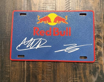 F1 Signed Plate-Variety of Teams