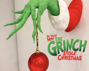 Grinch Wall Hand