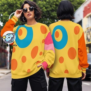 Zooble 3D Full Over Print Hoodie, The Amazing Digital Circus Cosplay Sweatshirt, Halloween Costume, Color Block Patchwork Pullover, Fan Gift