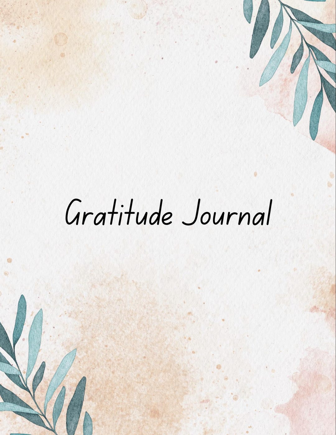 Daily Gratitude Journal - Printable - Etsy