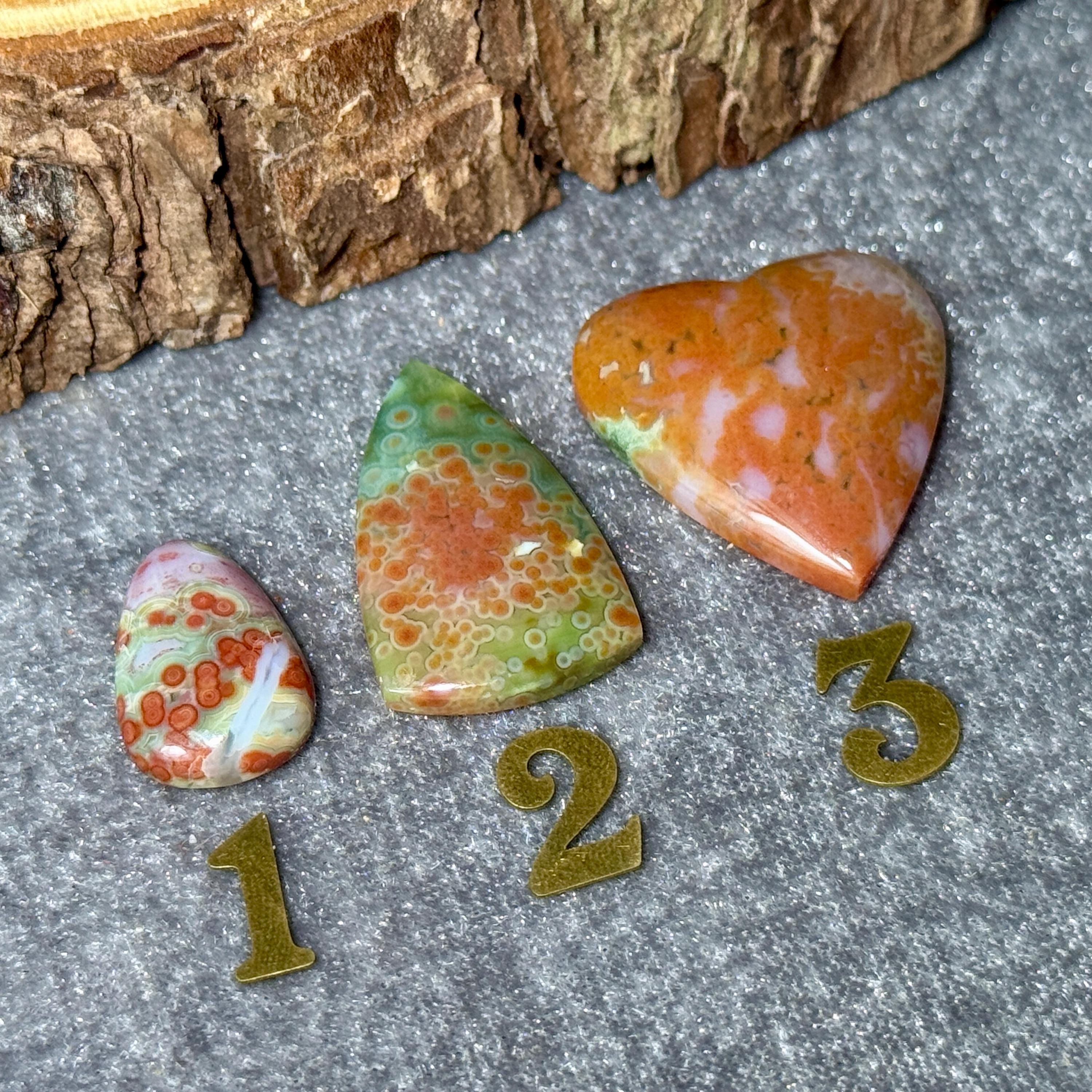 Ocean jasper vein 8 - Etsy 日本