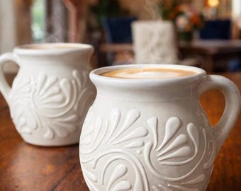 Talavera Mug | White | Lead Free