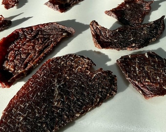 Dehydrated Beef Dog Treats – Single Ingredient Natural Beef Chews for Dogs, High Protein Dog Treats