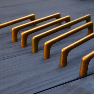 Antique Brass Drawer Pulls: Retro Kitchen Cabinet Handles ,Brushed gold Cupboard knobs,Champagne Gold Knobs Handle,Vintage Hardware Knobs