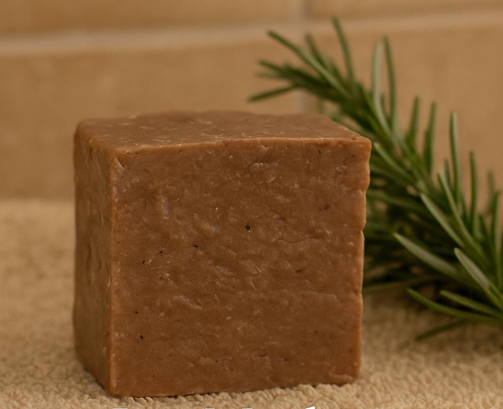 Shampoing solide au romarin