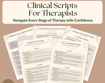 Pakiet scenariuszy klinicznych dla terapeutów | Konsultacje, przyjęcia, kryzysy, trudne rozmowy i scenariusze zakończenia terapii