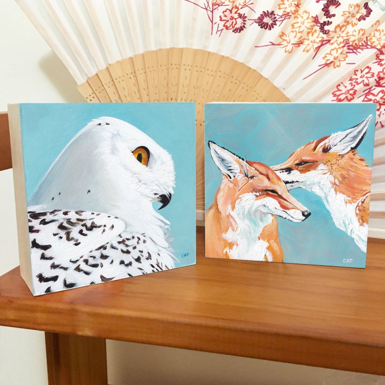 Telescope Eye Goldfish Mounted Print