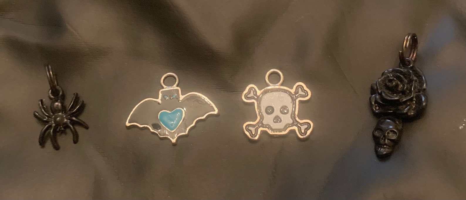 Necklace Pendants: Spooky Set 4pcs Halloween/jewelry/creepy  Etsy UK