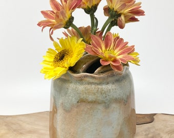 Vase Brick, Flowers Handmade, Pottery Vase Flowers, Blue Vase Ceramic, Pottery Vase Handmade, Unique Vase, Ceramic Vase, Modern Vase Decor