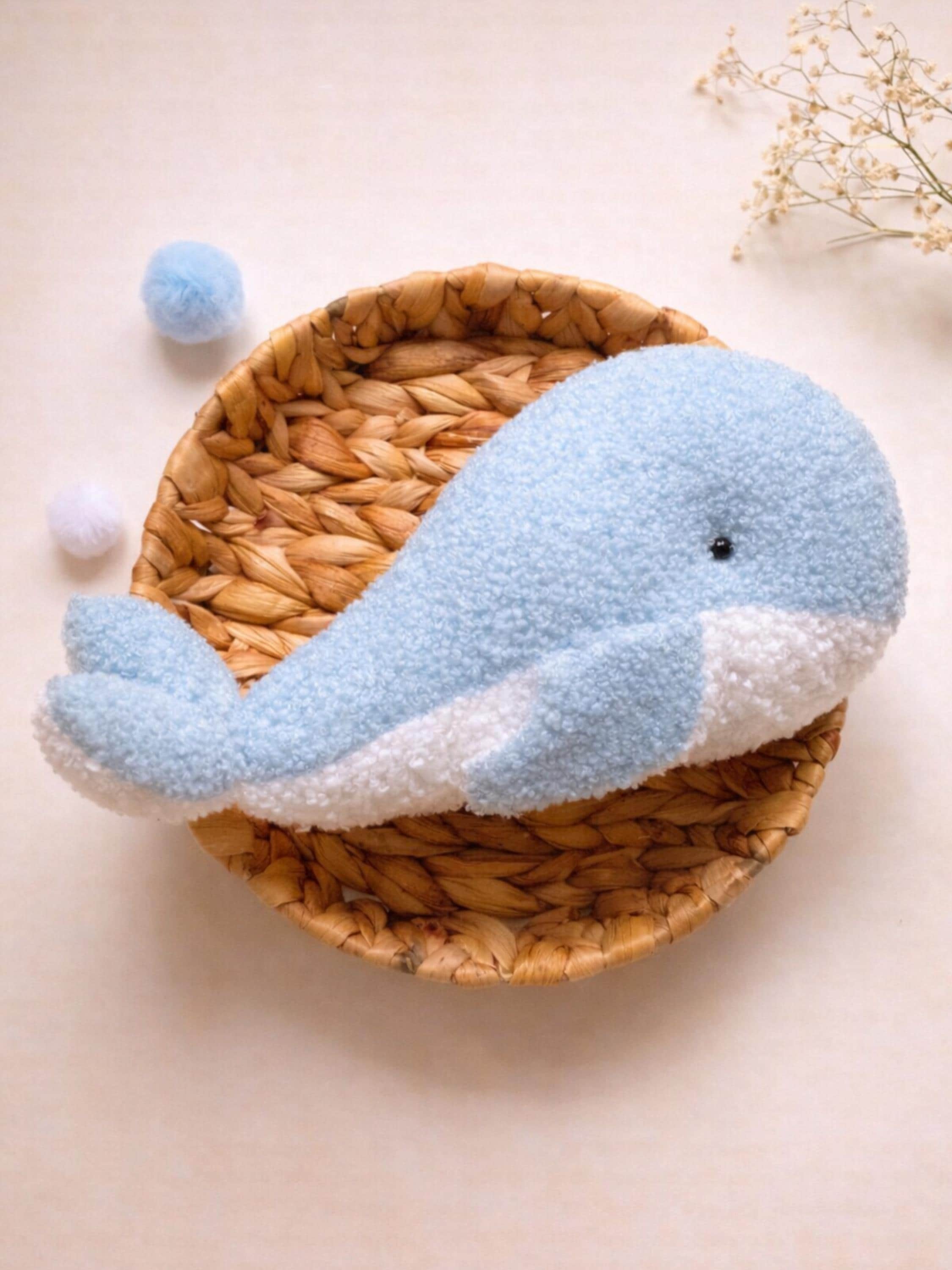 手作りクジラのぬいぐるみ - Etsy 日本