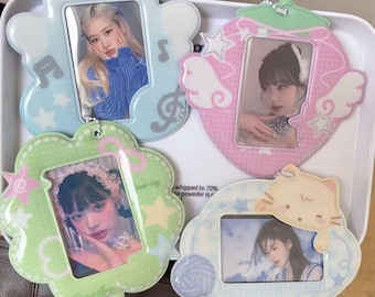 NEW Adorable Photocard Holder, Indiviudal Photo Holder for kpop photocard, polariod, artist trading card, Kpop photo Sleeves, kpop toploader