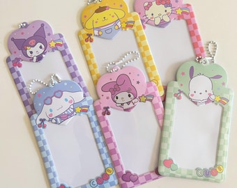 Kawaii Photocard Holder, Indiviudal Photo Holder for kpop photocard, polariod, artist trading cards, Kpop photocard Sleeves, kpop toploader