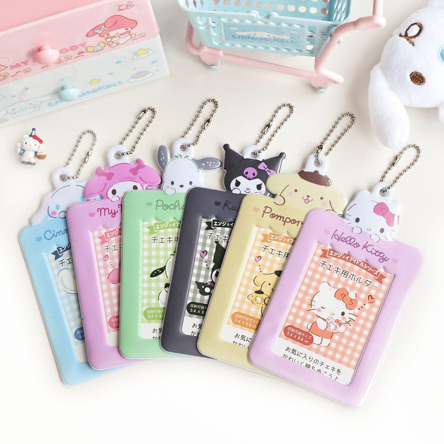 sanrio card sleeves Sanrio 776017 Cinnamoroll Trading Card Sleeve (Enjoy Idol) main image 0