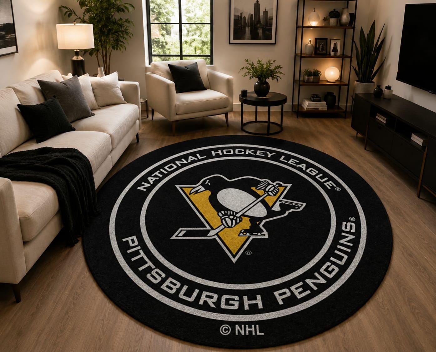 Pittsburgh Penguins Rugs - Etsy