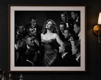 ヴィヴィアン・リー 1940 年代頃のスタジオポートレート - 白黒、複数
