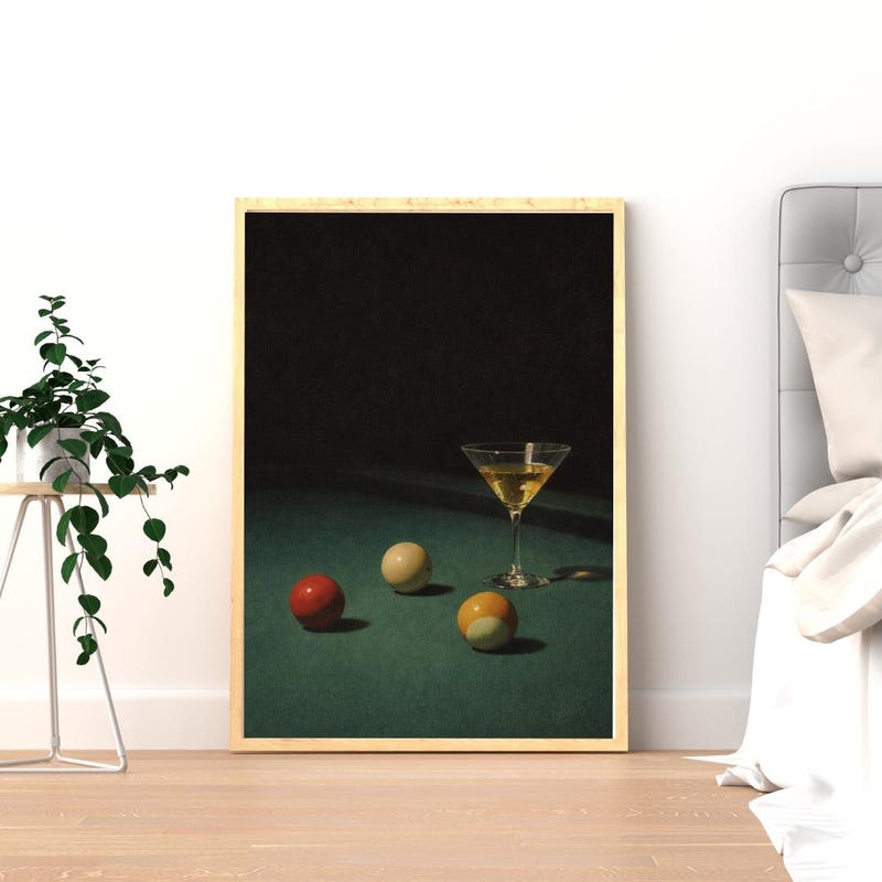 Cocktail and Billiards - Etsy