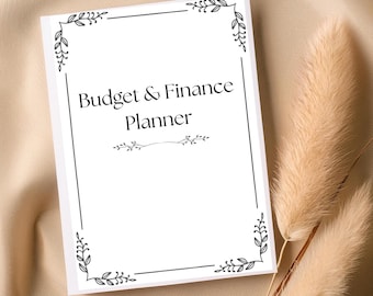 Financial Planner Printable – Budget, Expense and Savings Tracker