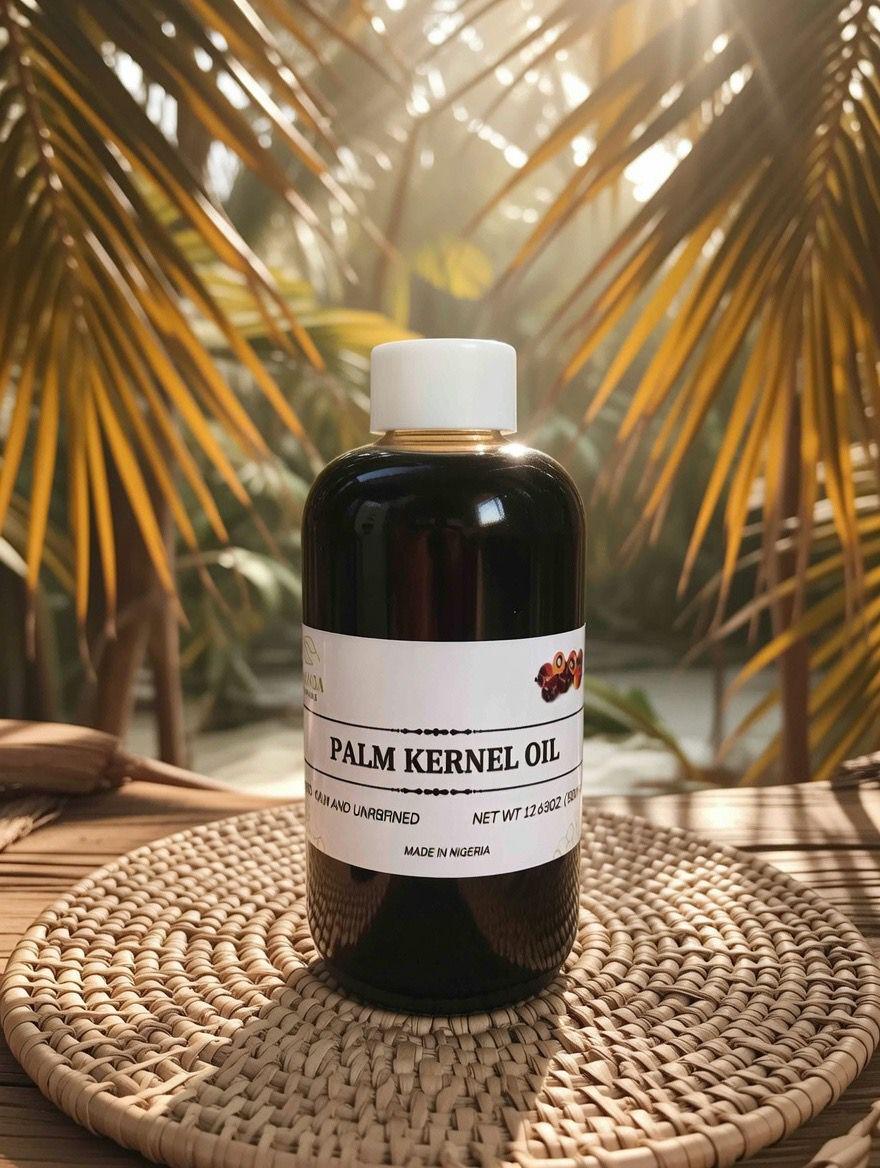 Huile De Palmiste Noir MAYANGA 100% Naturelle - 500ml - Produit Artisanal Français - Valable Jusqu'en 2028