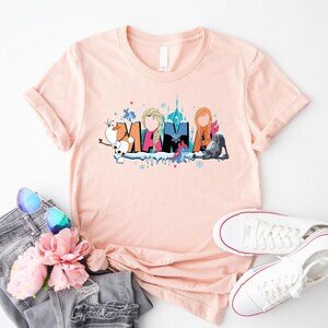 Sweat-shirt maman la reine des neiges, chemise de vacances pour maman princesse, cadeau de tenue d'aventure en famille pour la fête des mères et des voyages image 9