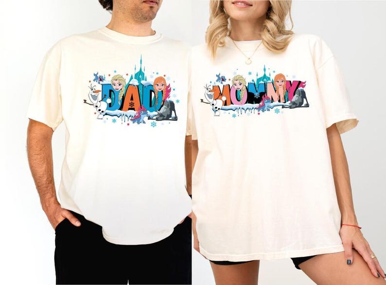 Sweat-shirt maman la reine des neiges, chemise de vacances pour maman princesse, cadeau de tenue d'aventure en famille pour la fête des mères et des voyages image 2
