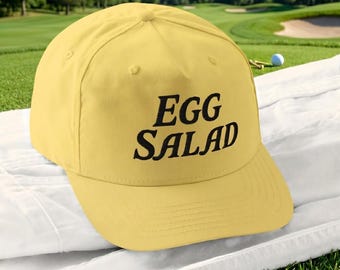 Egg Salad Hat – Embroidered Golf Rope Cap
