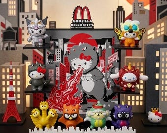 Présentoir pour menus Happy Meal de McDonald's (jouets non inclus)