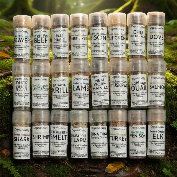 Sample Hermit Crab Food Pick Your Choice