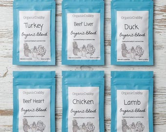 6 pack Farm Animals for Land Hermit Crabs