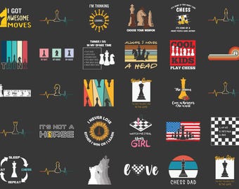 Camiseta Comfort Colors com estampa de xadrez, designs divertidos em SVG e PNG para jogadores de xadrez, gráficos retrô de peças de xadrez, presente perfeito para amantes do jogo de tabuleiro Checkmate.