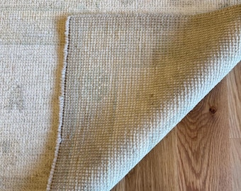 Handgewebter Oushak Wollteppich - Handgewebter Teppich im türkischen Stil - Premium-Rücken - Handwerklicher neutraler Wollteppich - 8X10 9X12 10X14 12X14 12X15: