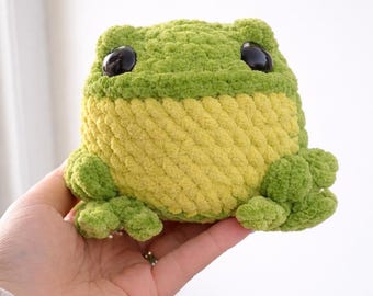 Reggi The Frog Häkelanleitung mit Video-Anleitung
