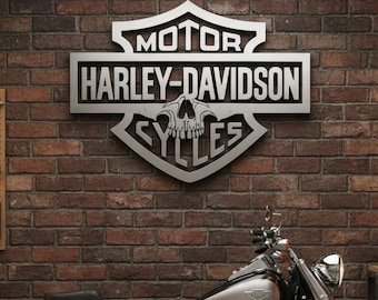 Harley Davidson 3D Wood Art / 3D Motorcycle Layer / Bike Mandala