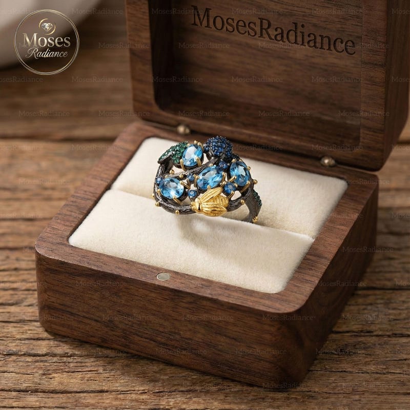 Bumble Bee Ring - Etsy