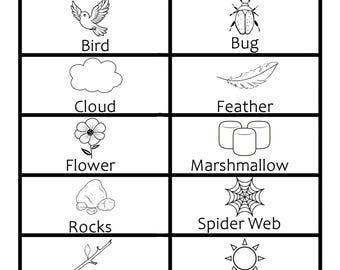 Kampeerspeurtocht voor kinderen | Leuke afdrukbare game voor buitenavontuur | Perfect voor gezinscampings!