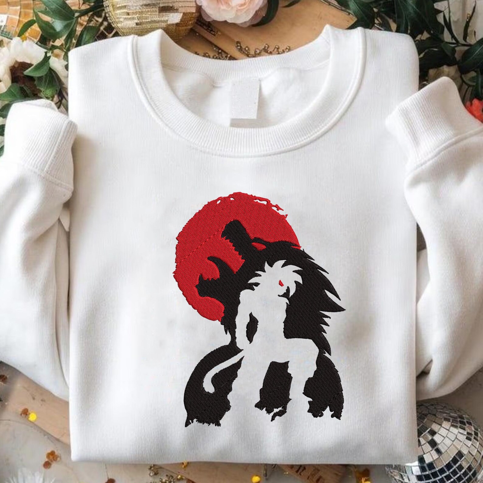 Super Saiyan Silhouette, Gaming Applique, Anime Silhouette Embroidery ...
