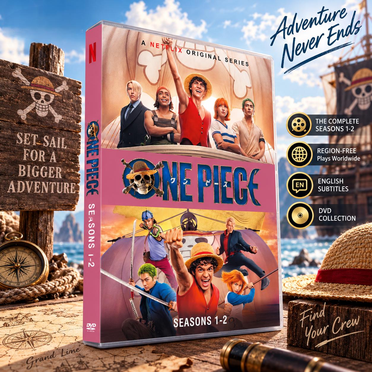 One Piece Dvd Box Set - Etsy