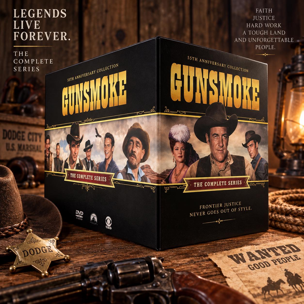 Gunsmoke Complete Series Dvd - Etsy