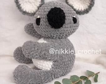 Crochet pattern amigurumi koala (pdf)