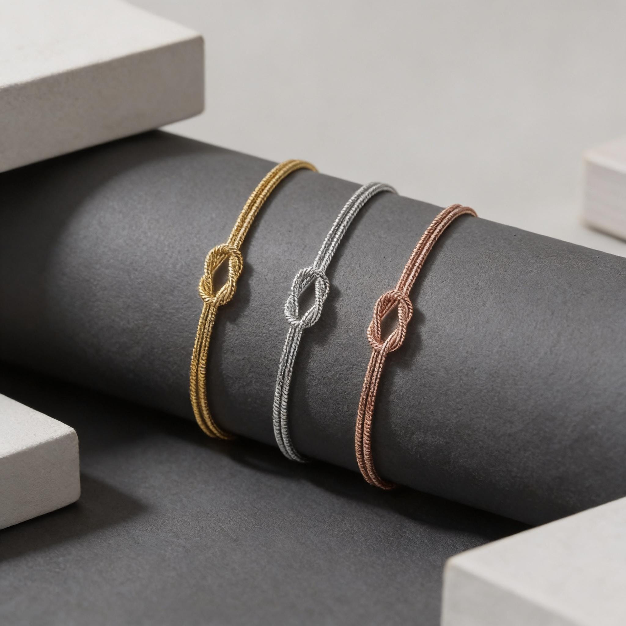 Love Knot Bracelet Silver Infinity Knot Bracelet Couples Set Matching Couple Knot Bracelet Set Knot Snake Bracelet Friendship Knot Bracelet