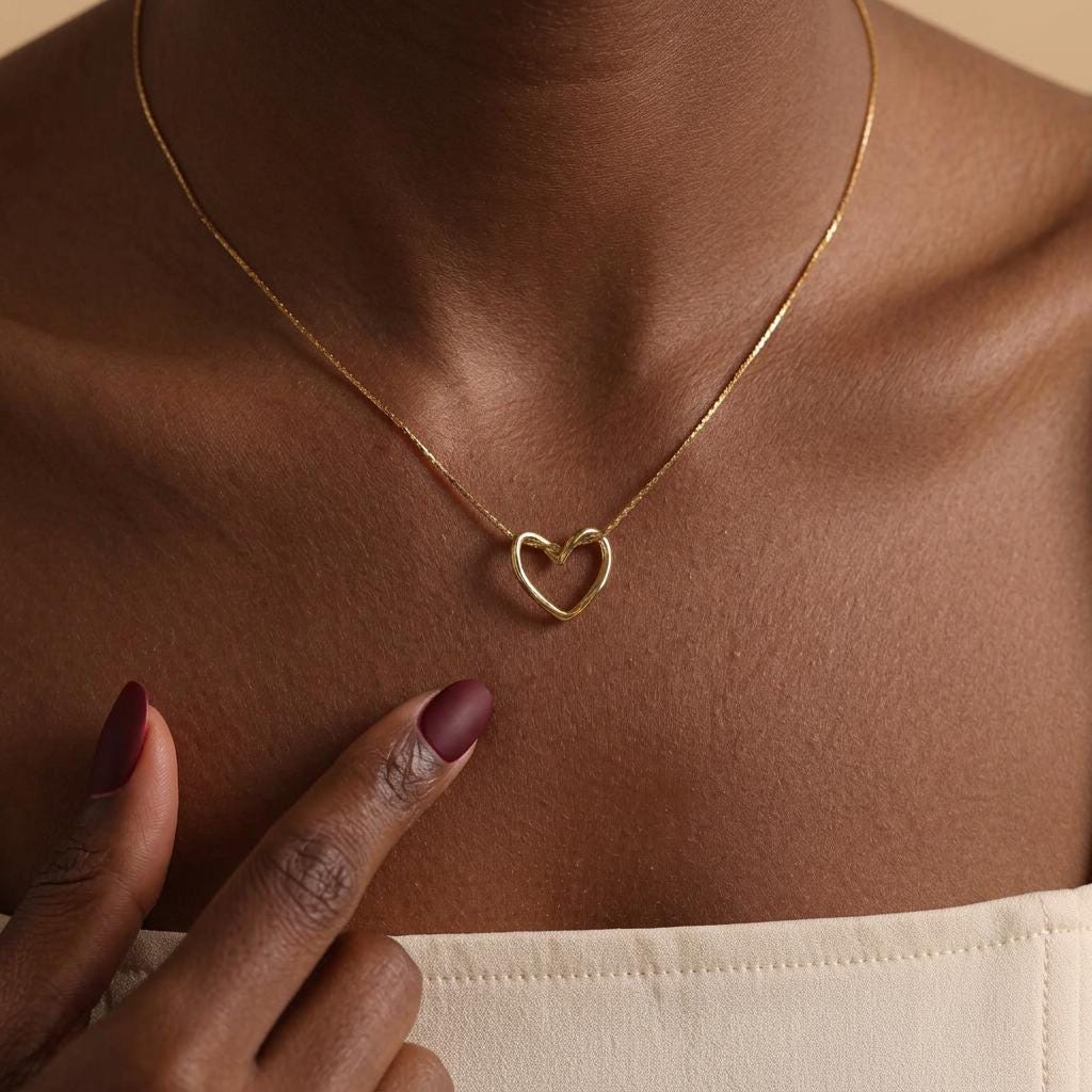 18K Gold Dainty Heart Knot Necklace, Love Pendant,Charm Necklace, Promise Necklace, Cute Necklace, Tiny Heart Knot Necklace /Love Necklace