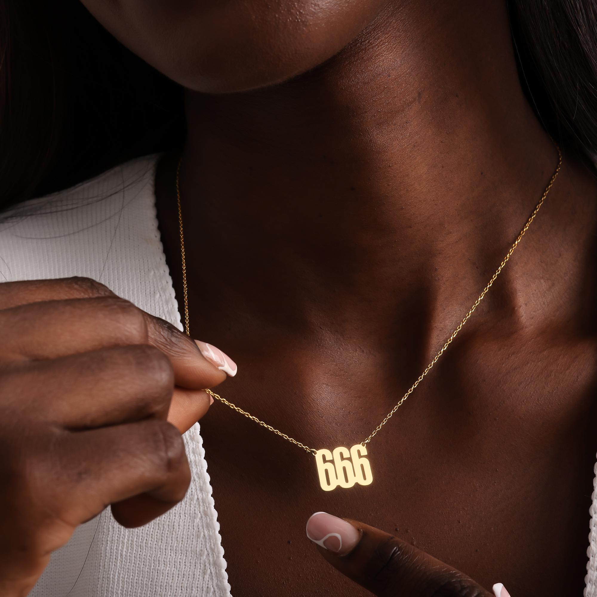 Angel Number Necklace, 111, 222, 333, 444, 555, 666, 777, 888 , Personalized Gift, Personalized Jewelry, Number Necklace, Gift for Mum